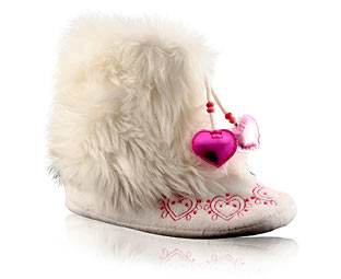 Priceless Comfortable Faux Fur Slipper Boot