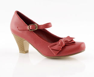 Priceless Court Shoe With Bow Detail