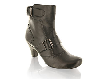 Priceless Fabulous Ankle Boot With Double Buckle Detail