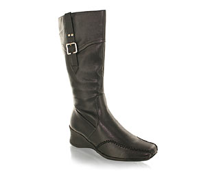 Priceless Fabulous Casual Boot With Buckle Trim