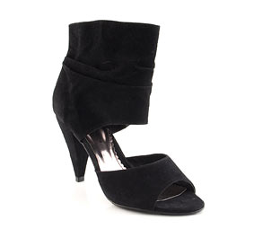 Priceless Faux Suede Ankle Cuff Sandal