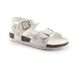 Priceless Footbed Sandal With Embroidery - Nursery