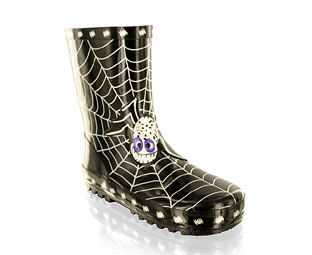 Priceless Fun Spider Wellington Boot