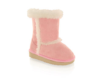 Priceless Kids Faux Fur Mid High Boot - Size 4-9
