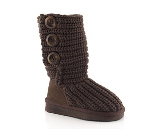 Knitted Mid High Boot - Nursery