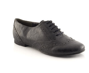 Priceless Lace Up Brogue Detail Shoe