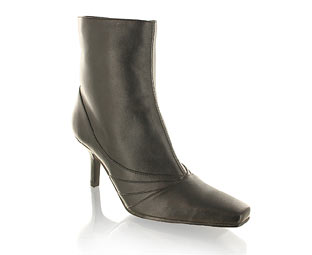 Priceless Lovely Ankle Boot With Pleat Detail