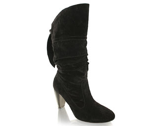 Priceless Mid High Boot With Tie Feature