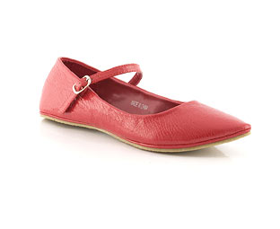 Priceless Patent Ballerina With Strap