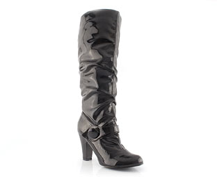 Priceless Patent Mid High Boot