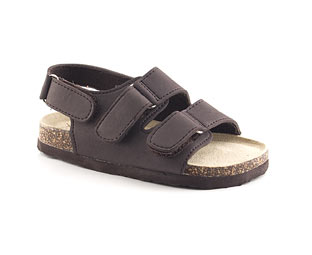 Priceless Triple Velco Footbed Sandal - Nursery