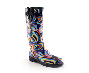 Priceless Wellington Boot With Pattern Design