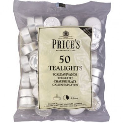 Prices Candles Prices Tea Lights - Pack of 50 TE041628