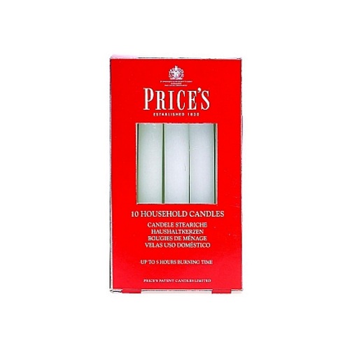 Prices Household Candles - Pack of 10