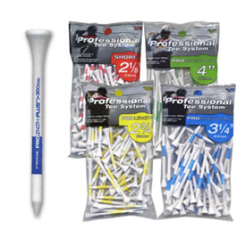 Pride Professional Golf Tees Blue 83mm Pack of 75