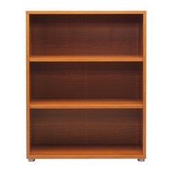 prima Office Furniture Low Bookcase - Beech 89W