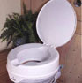 Prima Raised toilet seat
