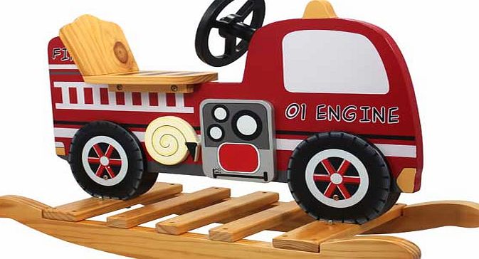 Primary Products - Fantasy Fields - Teamson Kids Fire Engine Rocker
