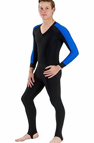 Prime Scuba Phantom Aquatics Lycra Full Suit Dive Skin Wetsuit, Blue - SM