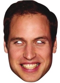 Prince William Celebrity Face Mask (Card)