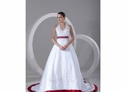 PRINCESS Halter Backless Beading Embroidery