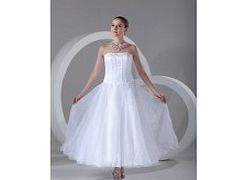 PRINCESS Strapless Backless Mid-calf Length