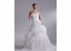 PRINCESS Sweetheart Backless Pleat 3D-flower