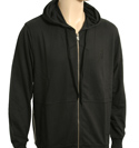 Black Full Zip Hooded Sweatshirt