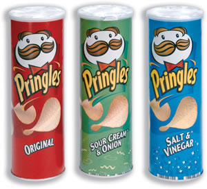 Pringles Crisps Original Resealable Drum 170g