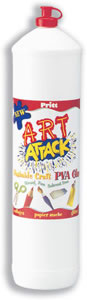 Pritt Art Attack PVA Glue Bottle 750ml Ref 260962