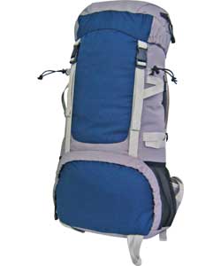 50 Litre Rucksack - Blue/Grey