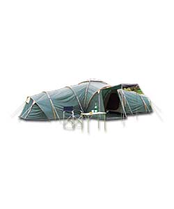 Pro Action 9 Person 3 Room Tundra Tent
