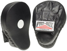 pro -Box Black Collection Curved Hook and Jab Pads