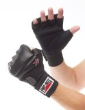 Black Gel Punch Bag Mitts Medium