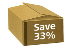 pro Foam Roller 15cm/6 x 90cm/36 x 9pcs - LARGE - WHITE