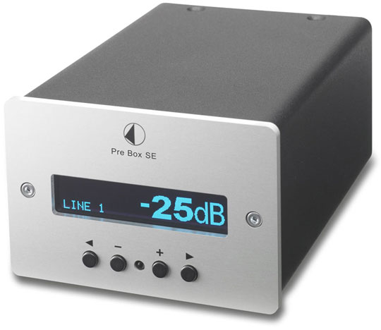 Pro-Ject Audio Systems Pro-Ject Pre Box SE Preamplifier - Black