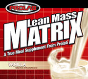 Pro Lab Lean Mass Matrix - 20 Packets - Vanilla