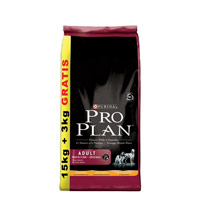 Pro Plan Adult Dog Chicken and Rice 15kg   3kg Free