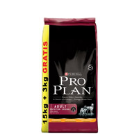 Pro Plan Adult Dog Chicken and Rice 15kg   3kg Free