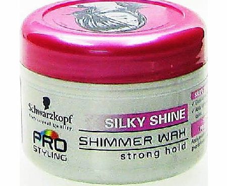 Pro Styling Schwarzkopf Pro Styling Silky Shine Shimmer Wax 50ml