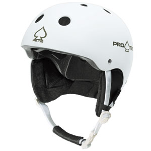 Pro Tec Classic Snow Helmet - Matte White