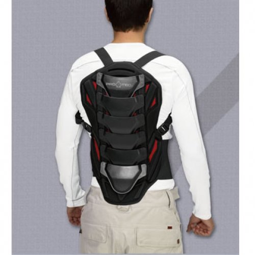 Pro-Tec Hardware Pro-Tec IPS Back Pad Black / Red