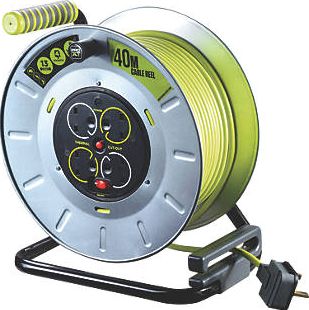 PRO XT, 1228[^]8086G Cable Reel 4-Gang 240V 40m 8086G