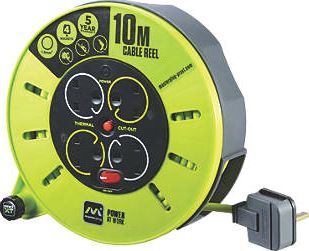 PRO XT, 1228[^]3406G Cassette Reel 4-Gang 230V 10m 3406G