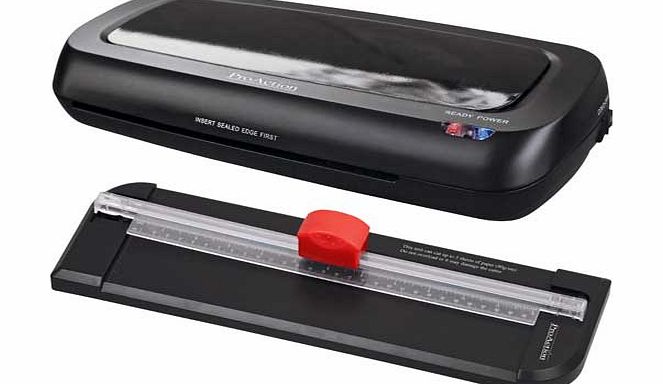 ProAction A4 Laminator and Trimmer Bundle