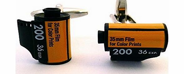 Procuffs Camera 35Mm Film Roll Photography Cufflinks Kodak Photo   Free Box amp; Cleaner