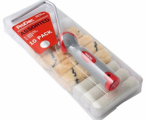 ProDec  4-inch Assorted Mini Roller/ Frame Pack