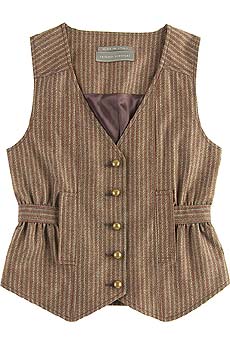 Proenza Schouler Striped wool vest