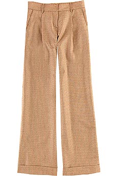 Proenza Schouler Striped wool wide pants