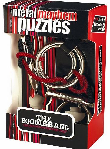 Professor Puzzle Professor Puzzzle Metal Mayhem The Boomerang